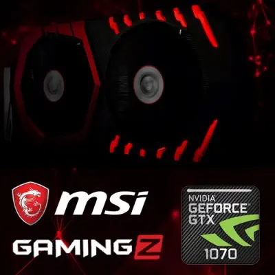 Msi GeForce GTX 1070 Gaming Z 8G Gaming Ekran Kartı