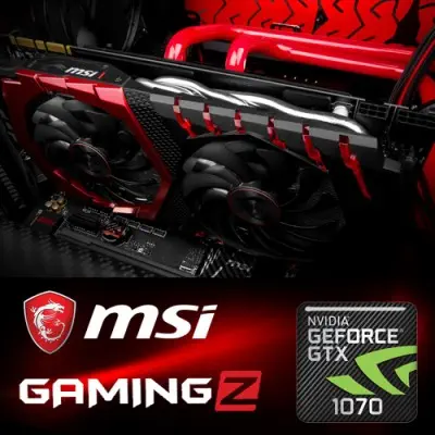 Msi GeForce GTX 1070 Gaming Z 8G Gaming Ekran Kartı