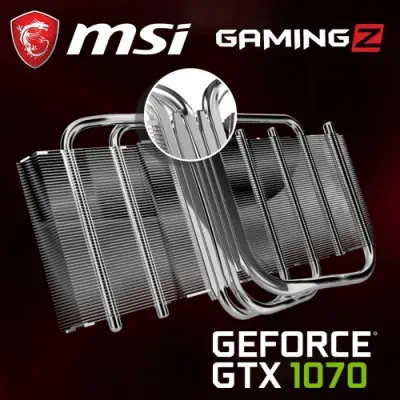 Msi GeForce GTX 1070 Gaming Z 8G Gaming Ekran Kartı