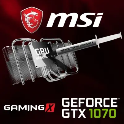 Msi GeForce GTX 1070 Gaming Z 8G Gaming Ekran Kartı