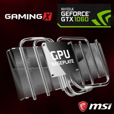 MSI GeForce GTX 1060 GAMING X 3G Gaming Ekran Kartı