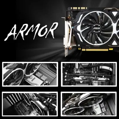 MSI GeForce GTX 1070 Armor 8G OC Ekran Kartı