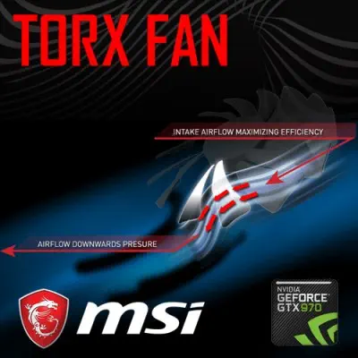 MSI GeForce GTX 970 GAMING 4G Gaming Ekran Kartı