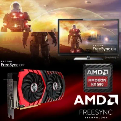 Msi Radeon RX 570 Gaming 4G Gaming Ekran Kartı