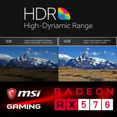 Msi Radeon RX 570 Gaming 4G Gaming Ekran Kartı
