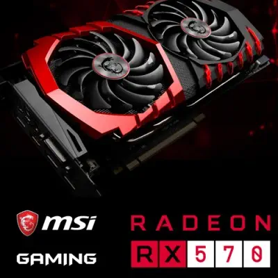 Msi Radeon RX 570 Gaming 4G Gaming Ekran Kartı