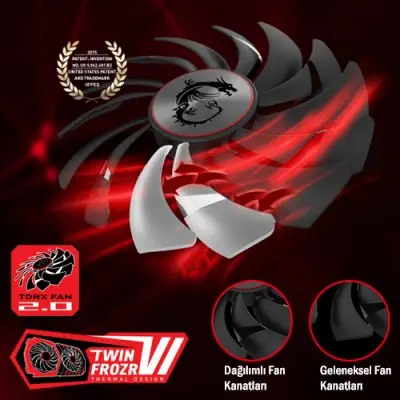 Msi Radeon RX 570 Gaming 4G Gaming Ekran Kartı