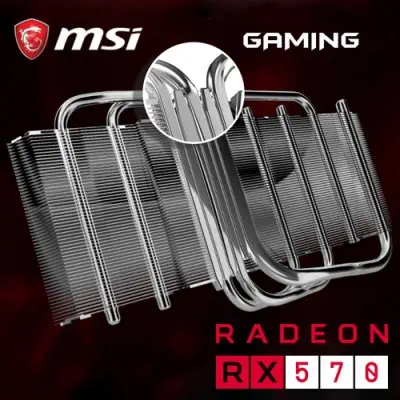 Msi Radeon RX 570 Gaming 4G Gaming Ekran Kartı