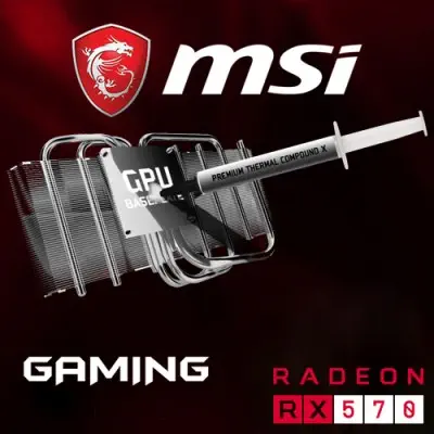 Msi Radeon RX 570 Gaming 4G Gaming Ekran Kartı