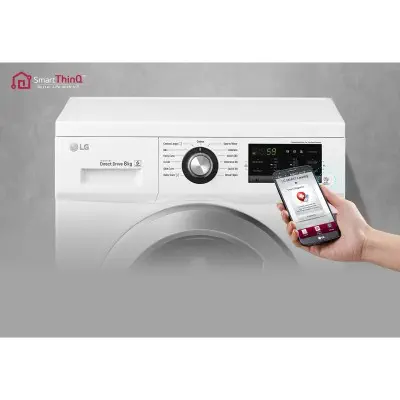 LG FH4U2VDNP5 A+++ 1400 Devir 9 kg Çamaşır Makinası