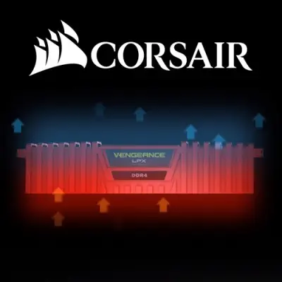 Corsair Vengeance LPX CMK8GX4M1A2400C16R