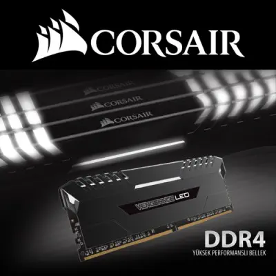 CORSAIR Vengeance LED 16GB 2x8GB DDR4 3000MHz CL15 incehesap