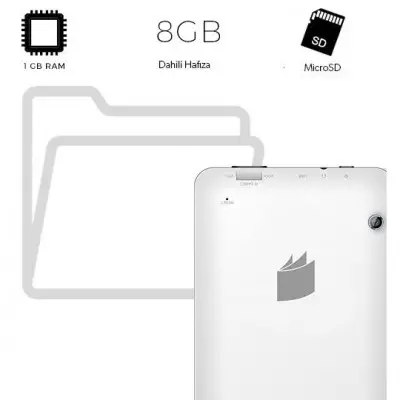 Reeder M7 GO 8GB Wi-Fi 7″ Beyaz Tablet