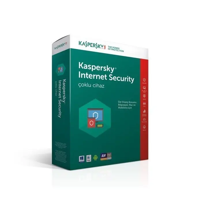 Kaspersky Internet Security 2017 Türkçe 4 Kullanıcı 1 yıl