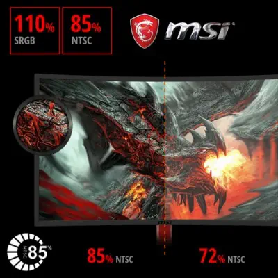 MSI Optix G24C Gaming Monitör