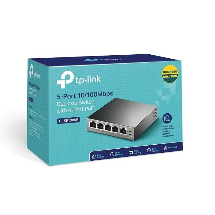 Tp-Link 5 port poe switch 