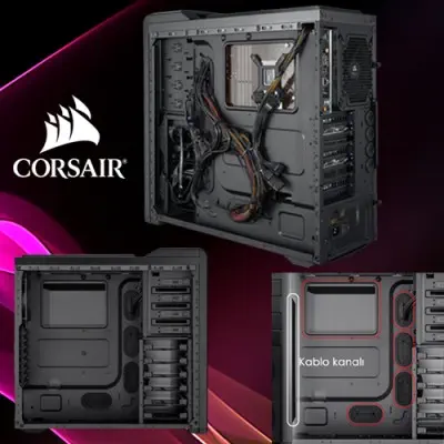 Corsair  Carbide Serisi 400R CC-9011011-WW Kasa