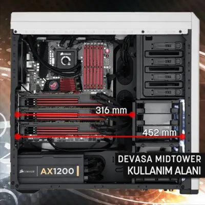 Corsair Carbide Serisi 500R CC-9011013-WW