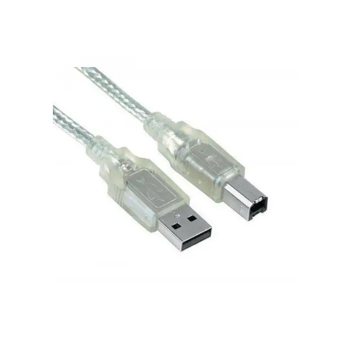 S-link SL-U2005 Usb2.0 5m Şeffaf Yazıcı Kablo