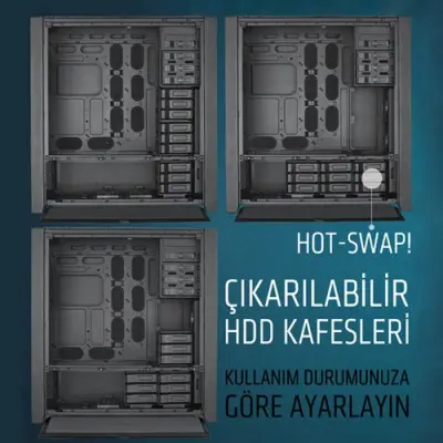 Corsair Obsidian Serisi 900D CC-9011022-WW