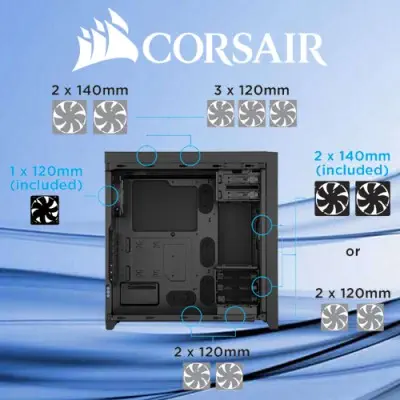 Corsair Obsidian Serisi 450D CC-9011049-WW