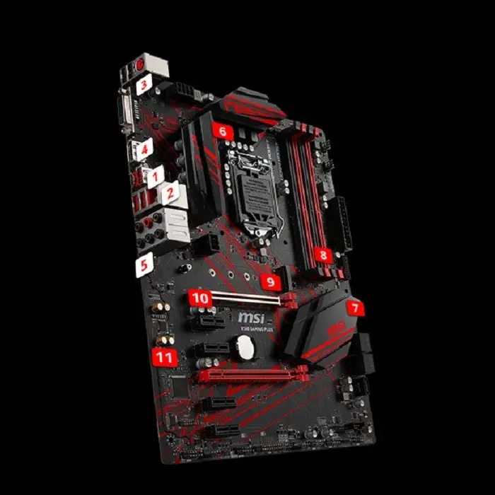 MSI B360 Gaming Plus Gaming Anakart