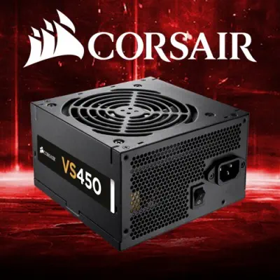 Corsair VS Serisi VS450 CP-9020170-EUPower Supply