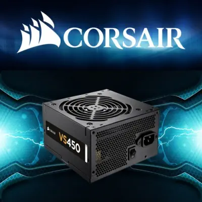 Corsair VS Serisi VS450 CP-9020170-EUPower Supply