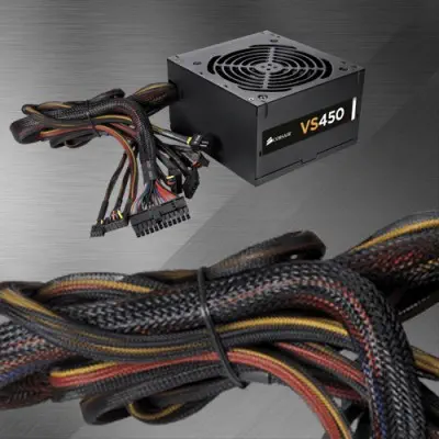 Corsair VS Serisi VS450 CP-9020170-EUPower Supply
