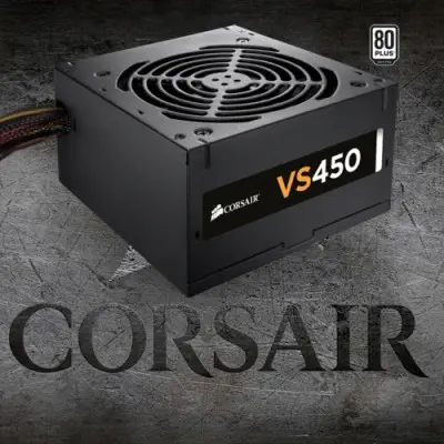 Corsair VS Serisi VS450 CP-9020170-EUPower Supply