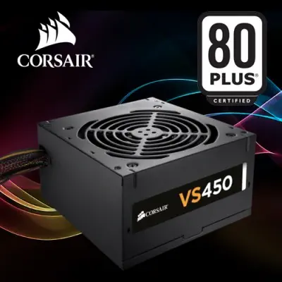 Corsair VS Serisi VS450 CP-9020170-EUPower Supply