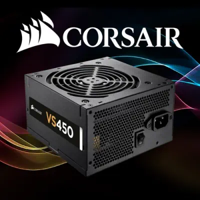 Corsair VS Serisi VS450 CP-9020170-EUPower Supply