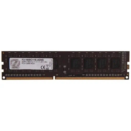 G.Skill Value F3-1600C11S-4GNS Ram
