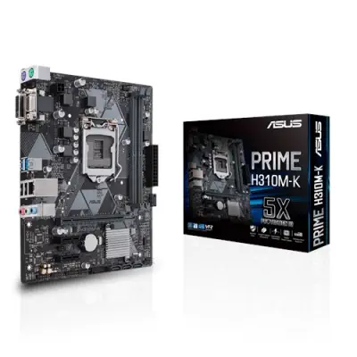 Asus Prime H310M-K mATX Gaming (Oyuncu) Anakart