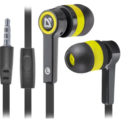 Defender Headset Pulse-420 Telefon Uyumlu Sarı-Siyah Kulaklık