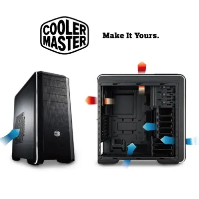 Cooler Master CM693 CMS-693-KKN1 Mid-Tower Siyah Kasa