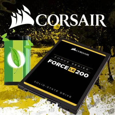 CORSAIR Force Series LE200 CSSD-F120GBLE200C SSD