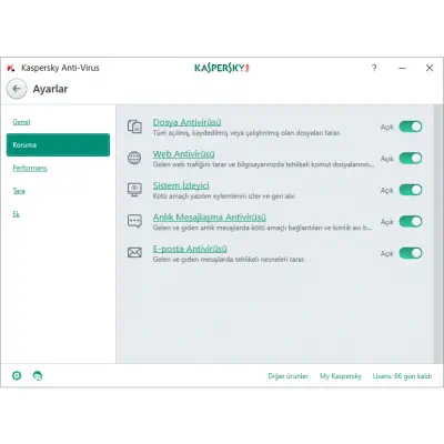 Kaspersky Antivirüs 2017 Türkçe 2 Kullanıcı 1 Yıl