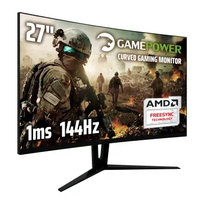 Gamepower GPR27C144 Curved Gaming Monitör