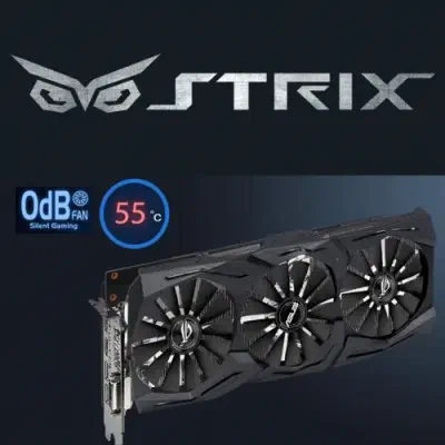 Asus ROG-Strix-RX580-O8G-Gaming Ekran Kartı