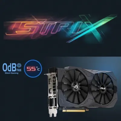 Asus ROG-Strix-RX570-O4G-Gaming Ekran Kartı