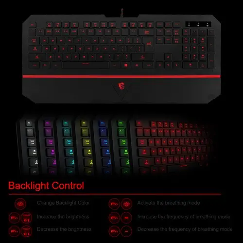 Msi Interceptor DS4100 Gaming Klavye 