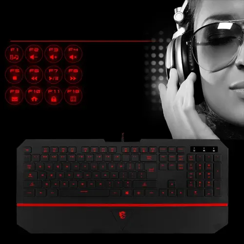 Msi Interceptor DS4100 Gaming Klavye 