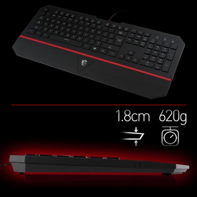 MSI Interceptor DS4100 US 7 Renk Aydınlatma - incehesap.com