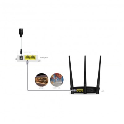 Tenda AP5 300Mbps 1 Port WiFi-N PoE Access Point
