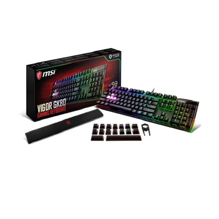 Msi Vigor GK80 RGB Gaming Oyuncu Klavye