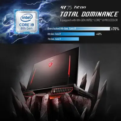 Msi GT75 Titan 8RG-092TR Gaming Notebook