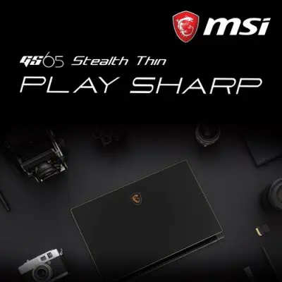 MSI GS65 Stealth Thin 8RF-086TR Gaming Notebook