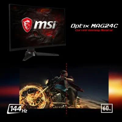 Msı OPTIX MAG24C Gaming Curved Monitör