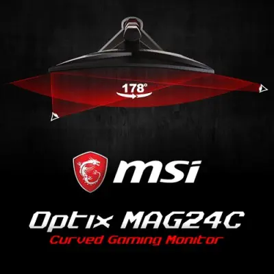 Msı OPTIX MAG24C Gaming Curved Monitör
